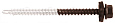 Заказать недорогой Саморез 4,8х70 ПРЕМИУМ RAL8017 (коричневый шоколад) в интернет-магазине Компании Металл профиль.